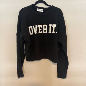 Cozy “Over It' lightweight Sweater